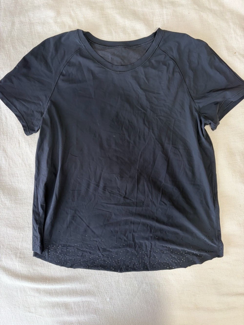 Women’s Lululemon Short Sleeve Performance Tee - Black